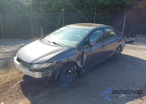 2015 Honda Civic Ex из США, поврежденный, VIN 19XFB2F8XFE279728